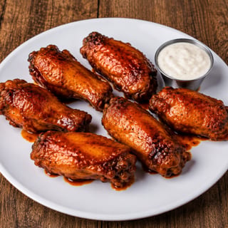 6 Fire Roasted Wings