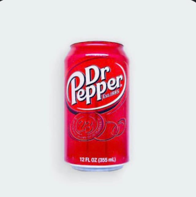 Can DrPepper.