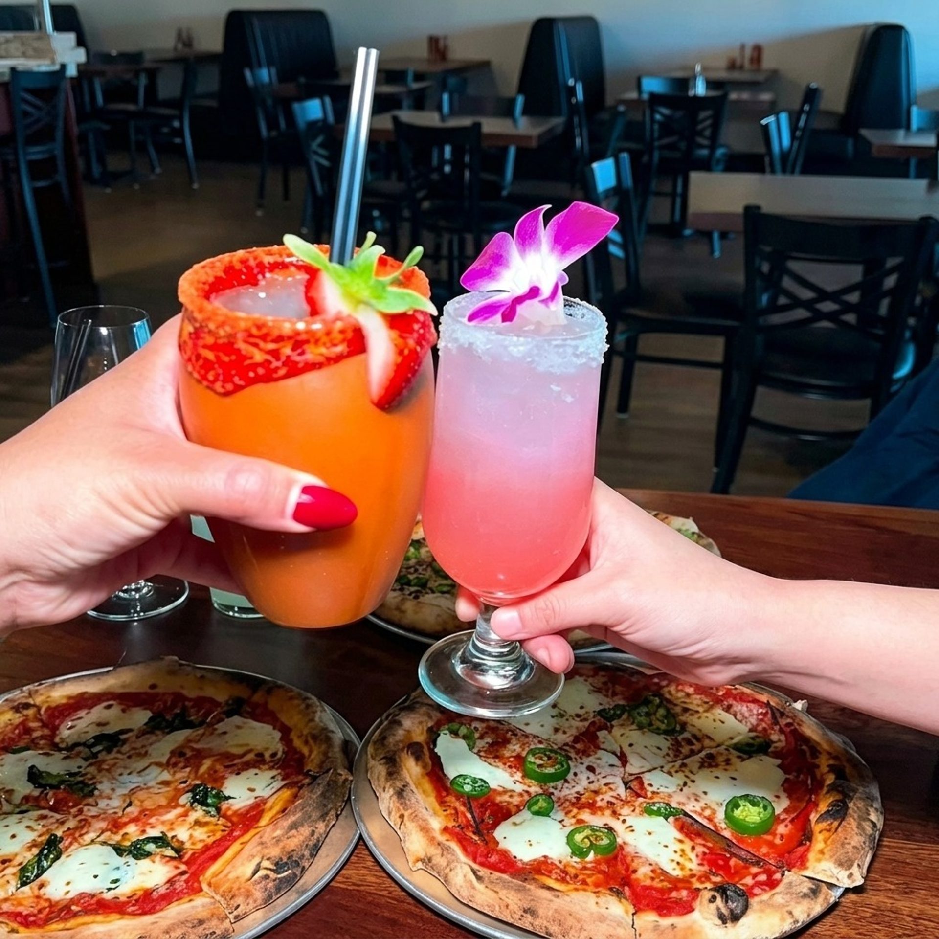 Sips to match your slice
