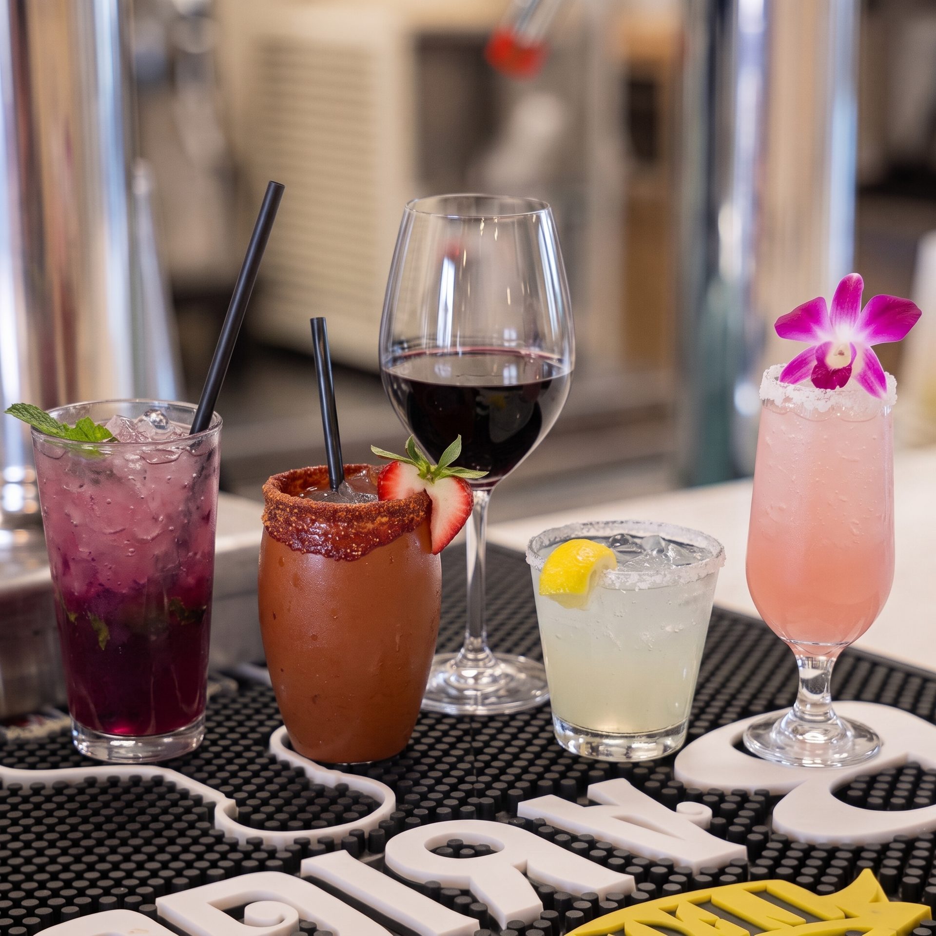 Cocktails made to order