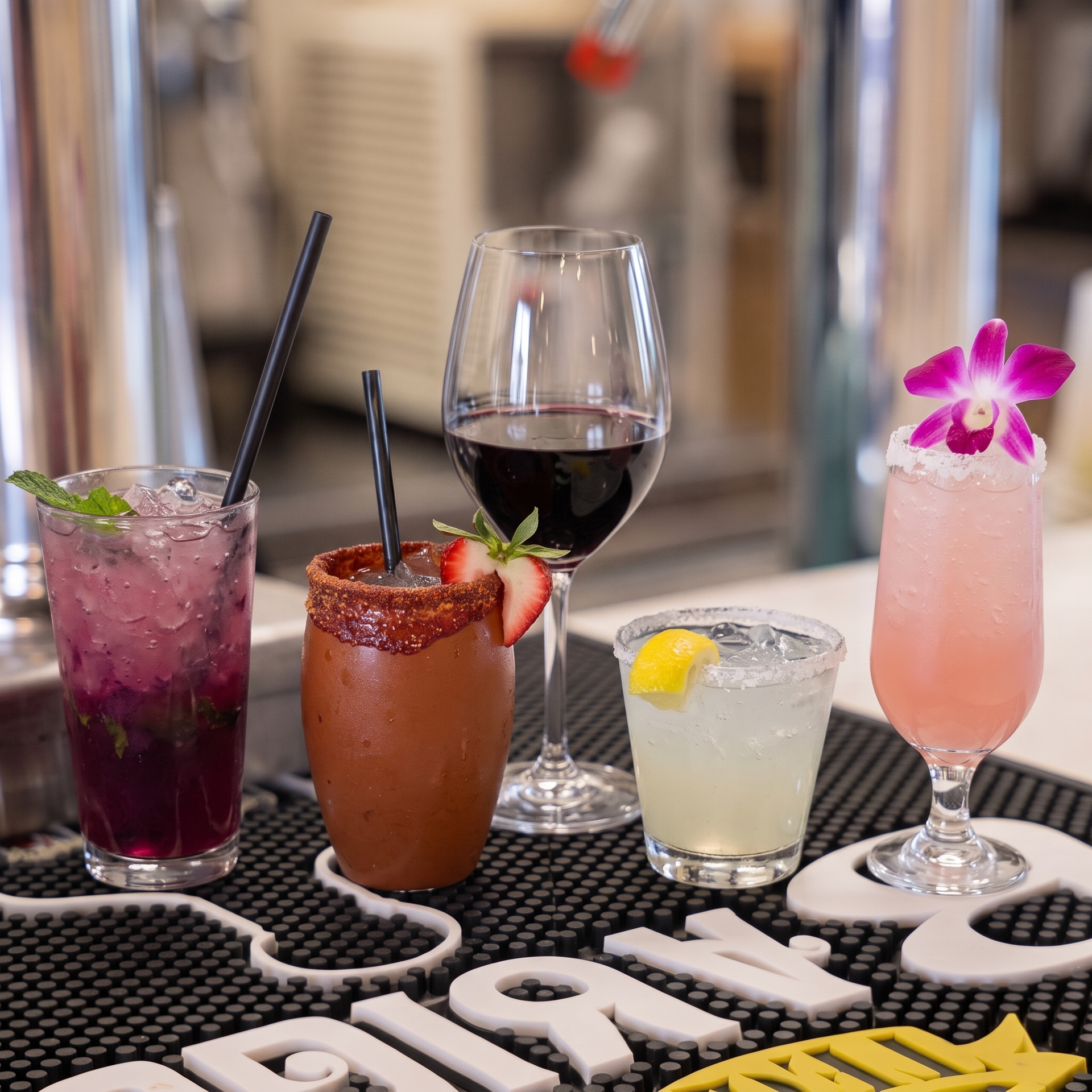 Cocktails made to order